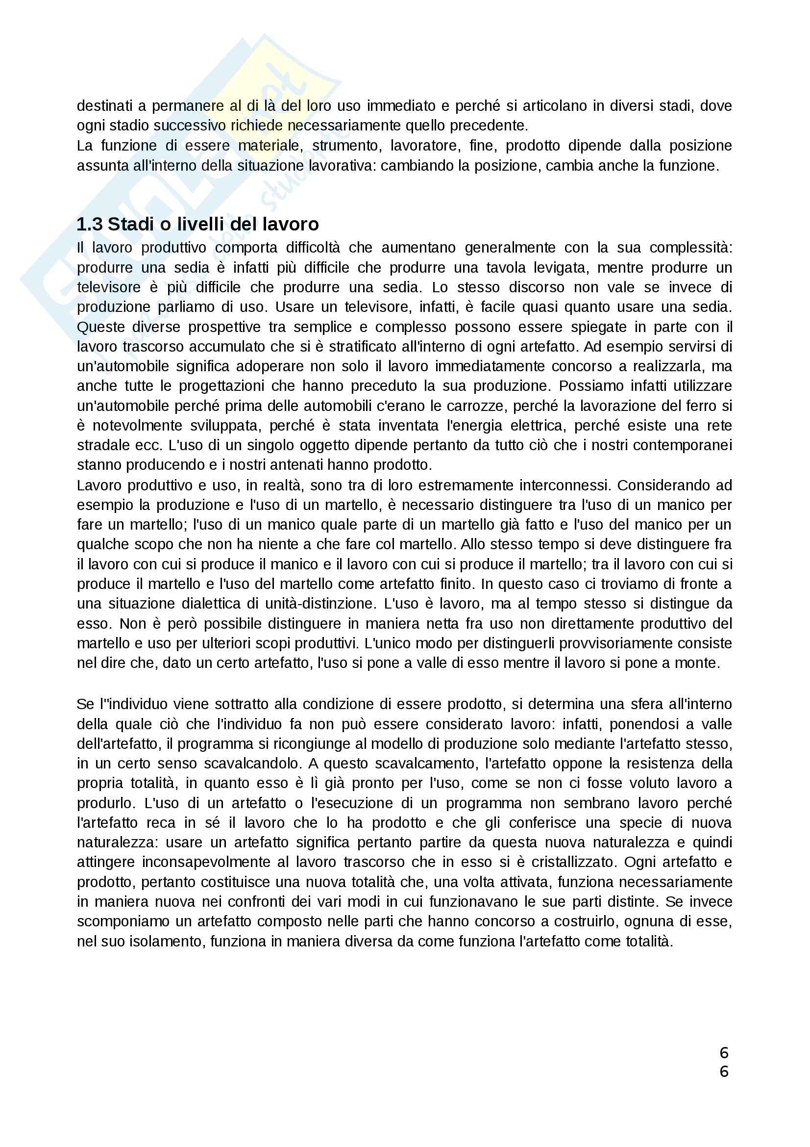 Riassunto esame Filosofia del linguaggio, Metodica filosofica e scienza dei segni, Rossi Landi, prof. Ponzio Pag. 6