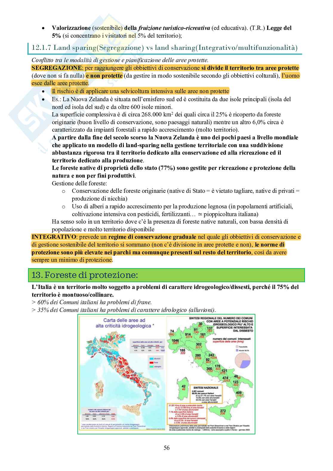 Selvicoltura generale Pag. 56