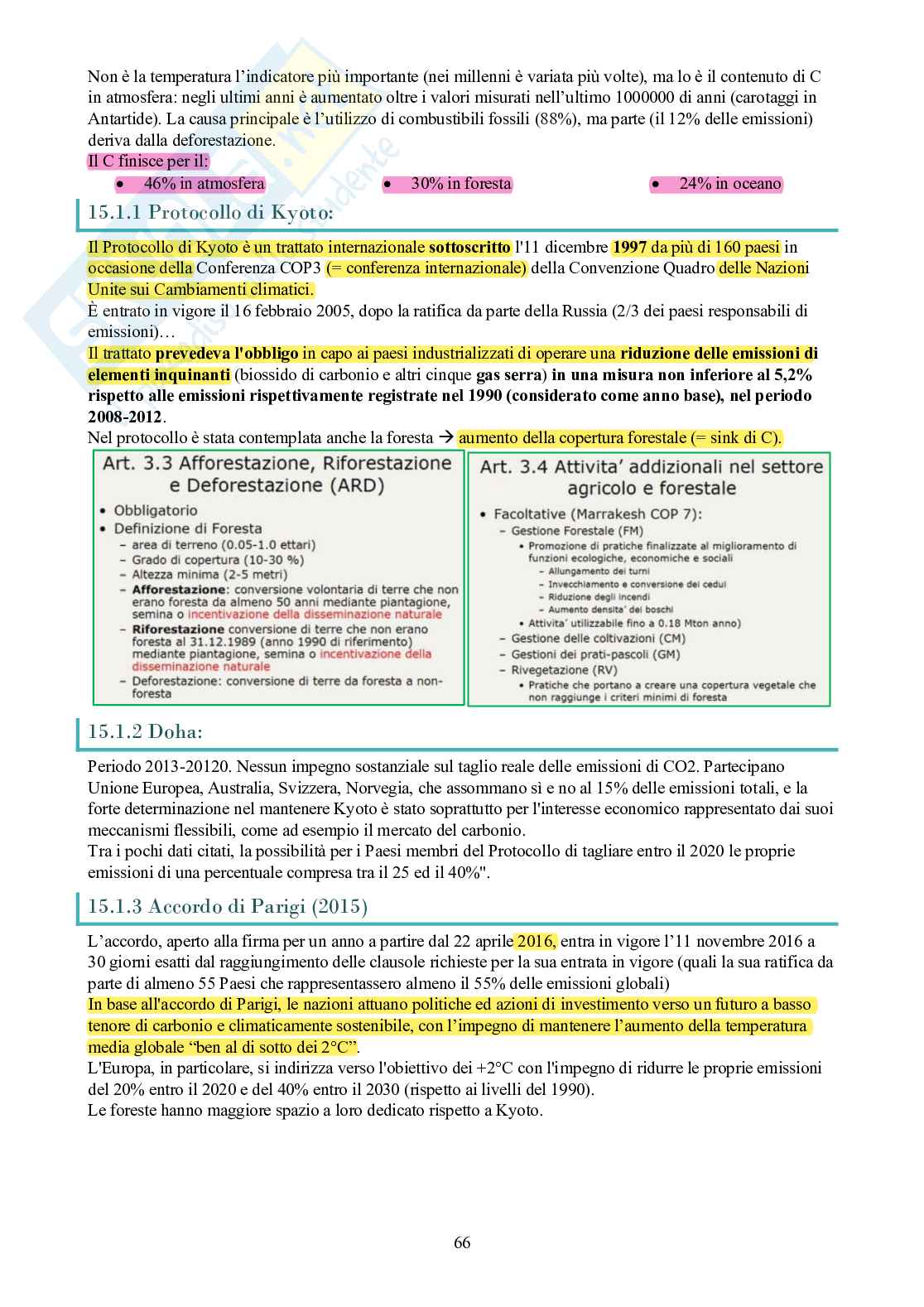 Selvicoltura generale Pag. 66
