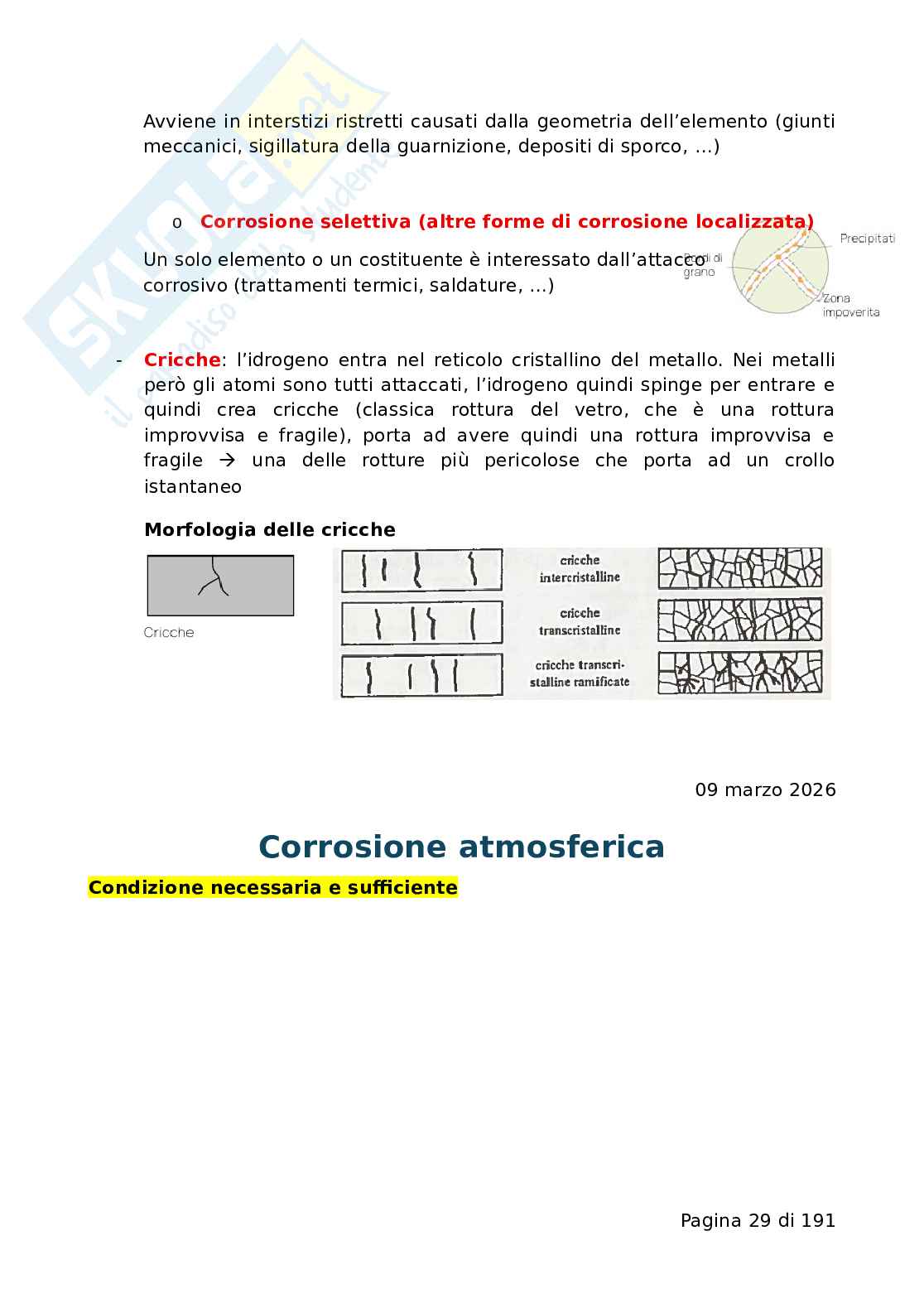 Appunti Materiali da costruzione, innovazione e sostenibilità Pag. 31