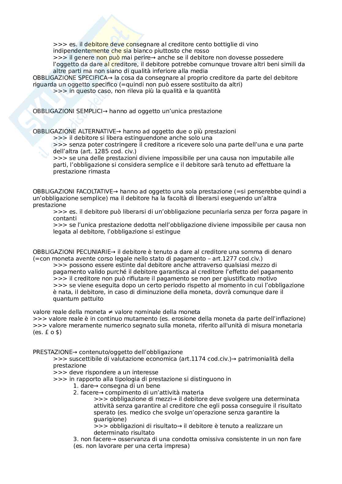 Riassunto esame Diritto privato, Prof. Filippo Sartori, libro consigliato Manuale di diritto privato, Torrente, Schlesinger Pag. 2