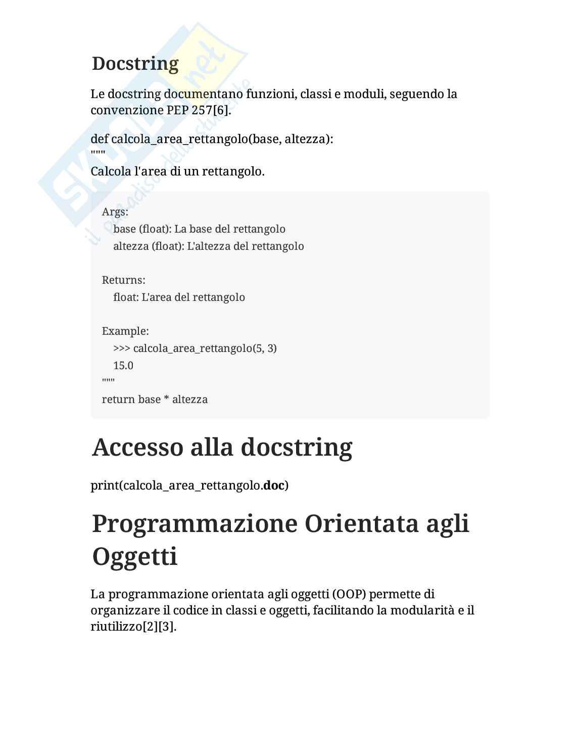 Appunti generali su Python Pag. 16