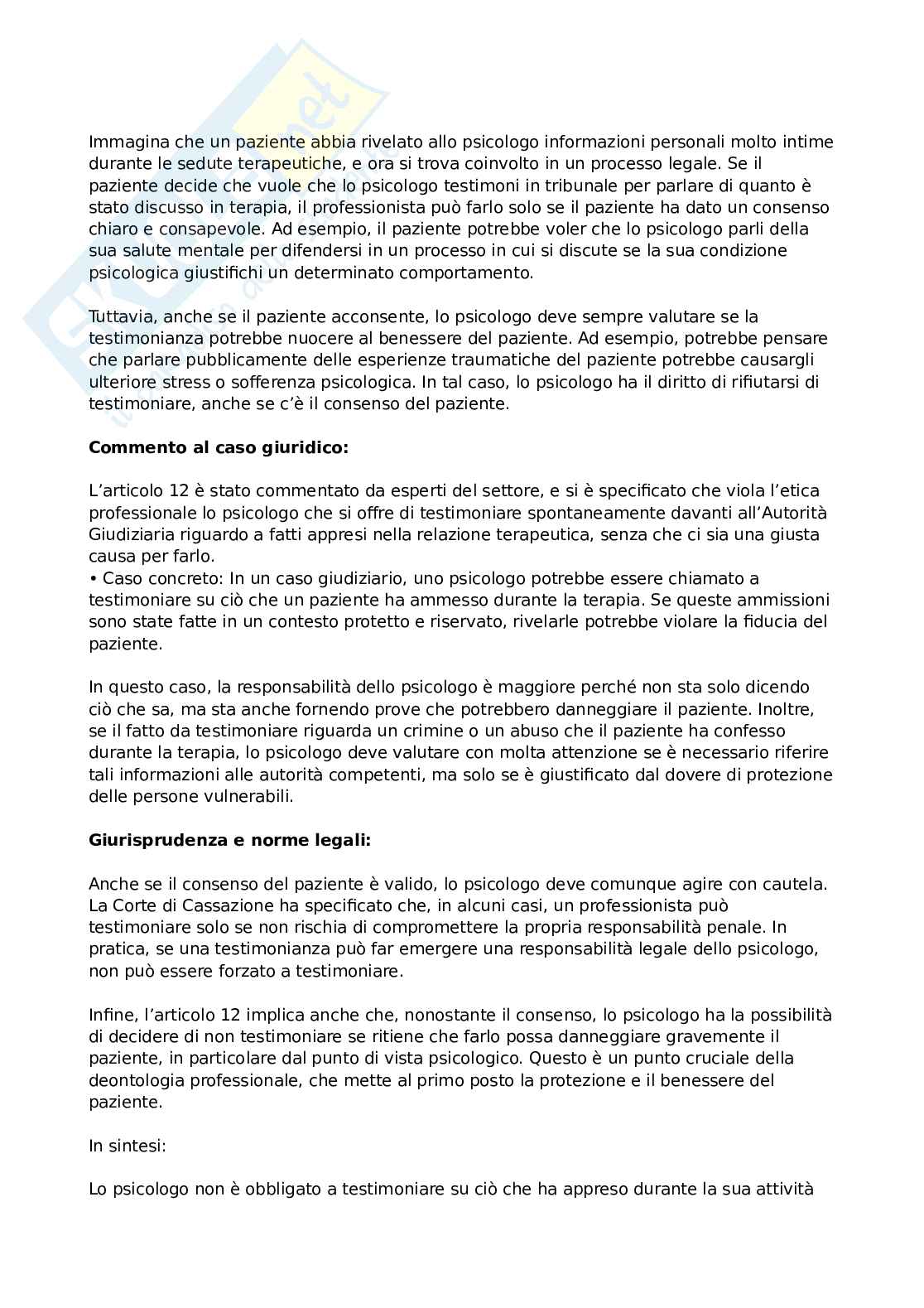 Schemi codice deontologico Pag. 31