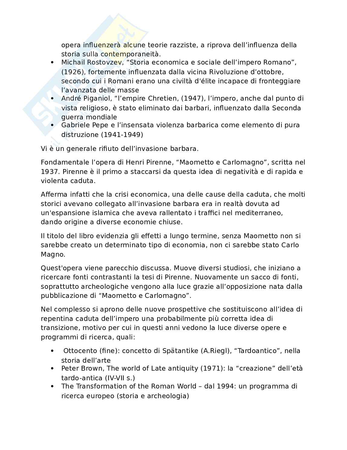 Tardo Impero - Storia medievale Pag. 2