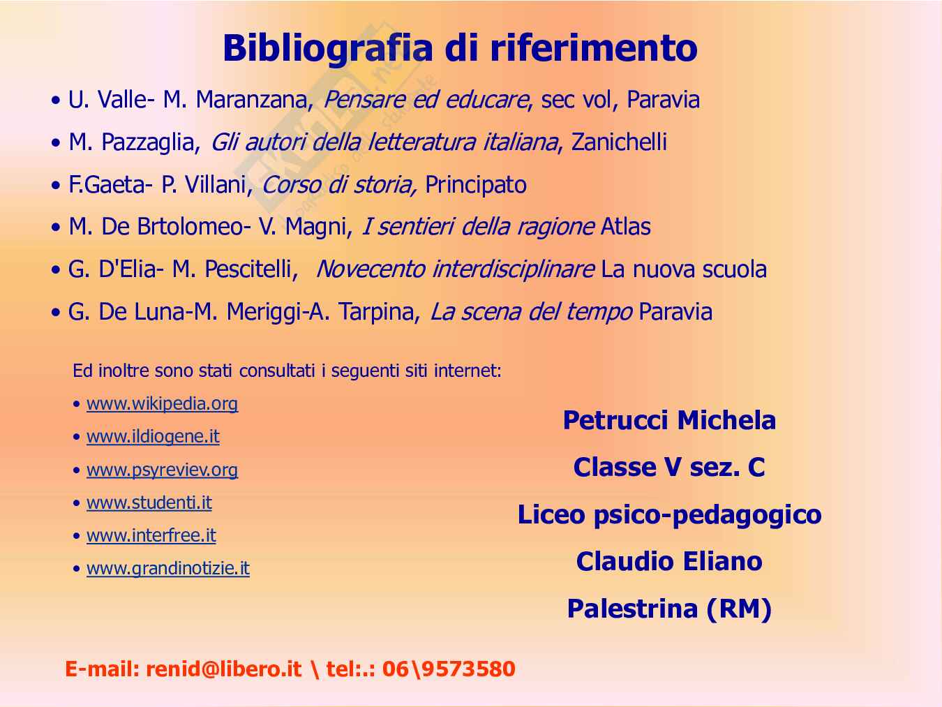 Ciclicità e linearità tempo Pag. 16