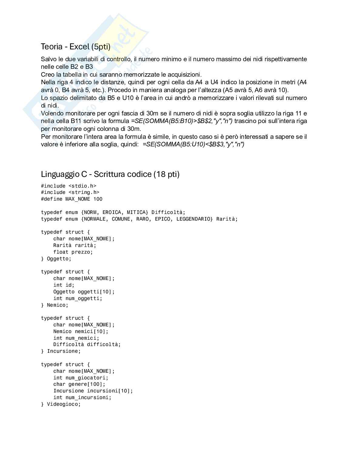 Temi d'esame svolti Informatica Pag. 11