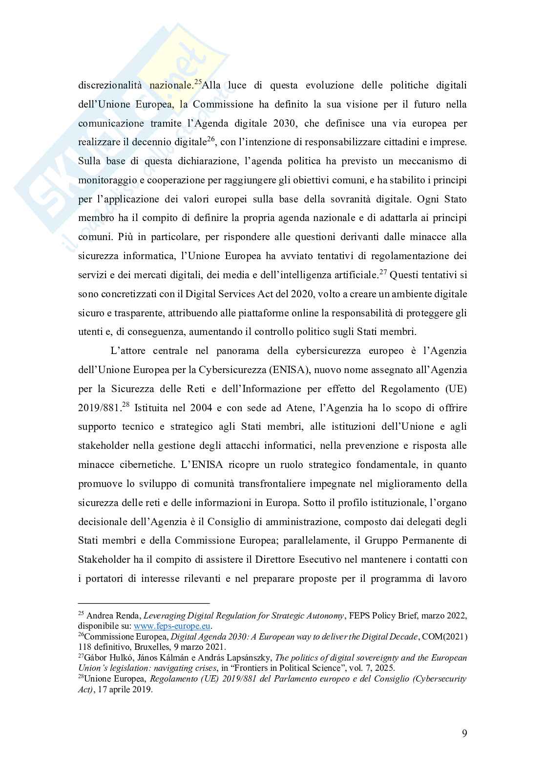 Caso Pegasus: una regolamentazione del cyberspazio da parte dell’Unione Europea Pag. 11