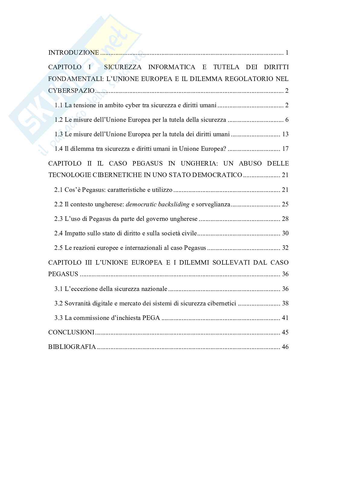 Caso Pegasus: una regolamentazione del cyberspazio da parte dell’Unione Europea Pag. 2