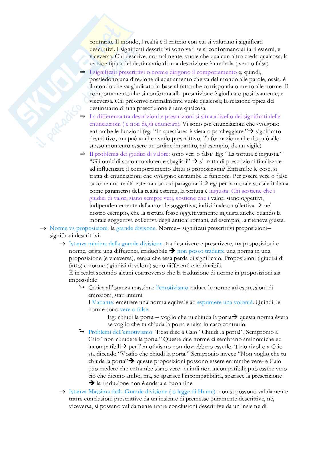 Appunti lezione Teoria generale del diritto  Pag. 11