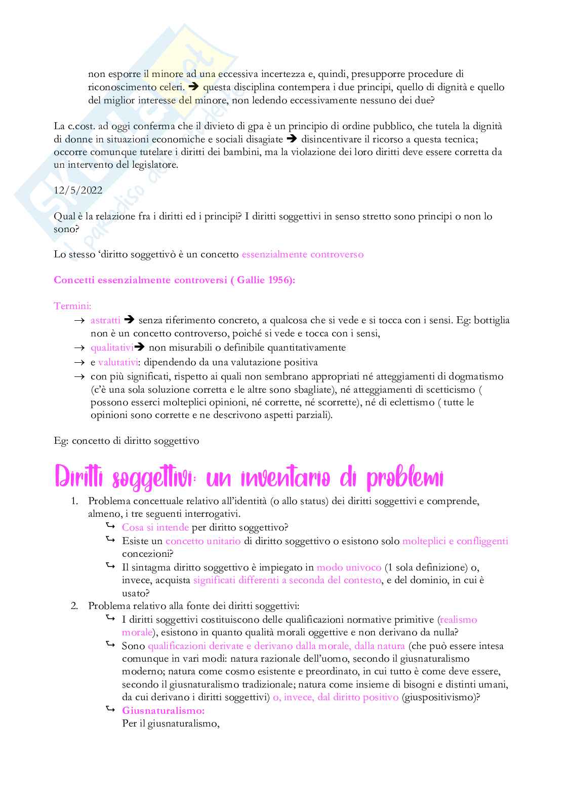 Appunti lezione Teoria generale del diritto  Pag. 46