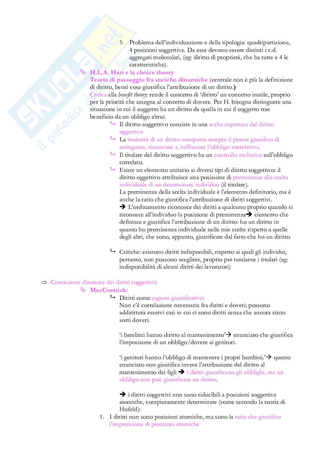 Appunti lezione Teoria generale del diritto  Pag. 51