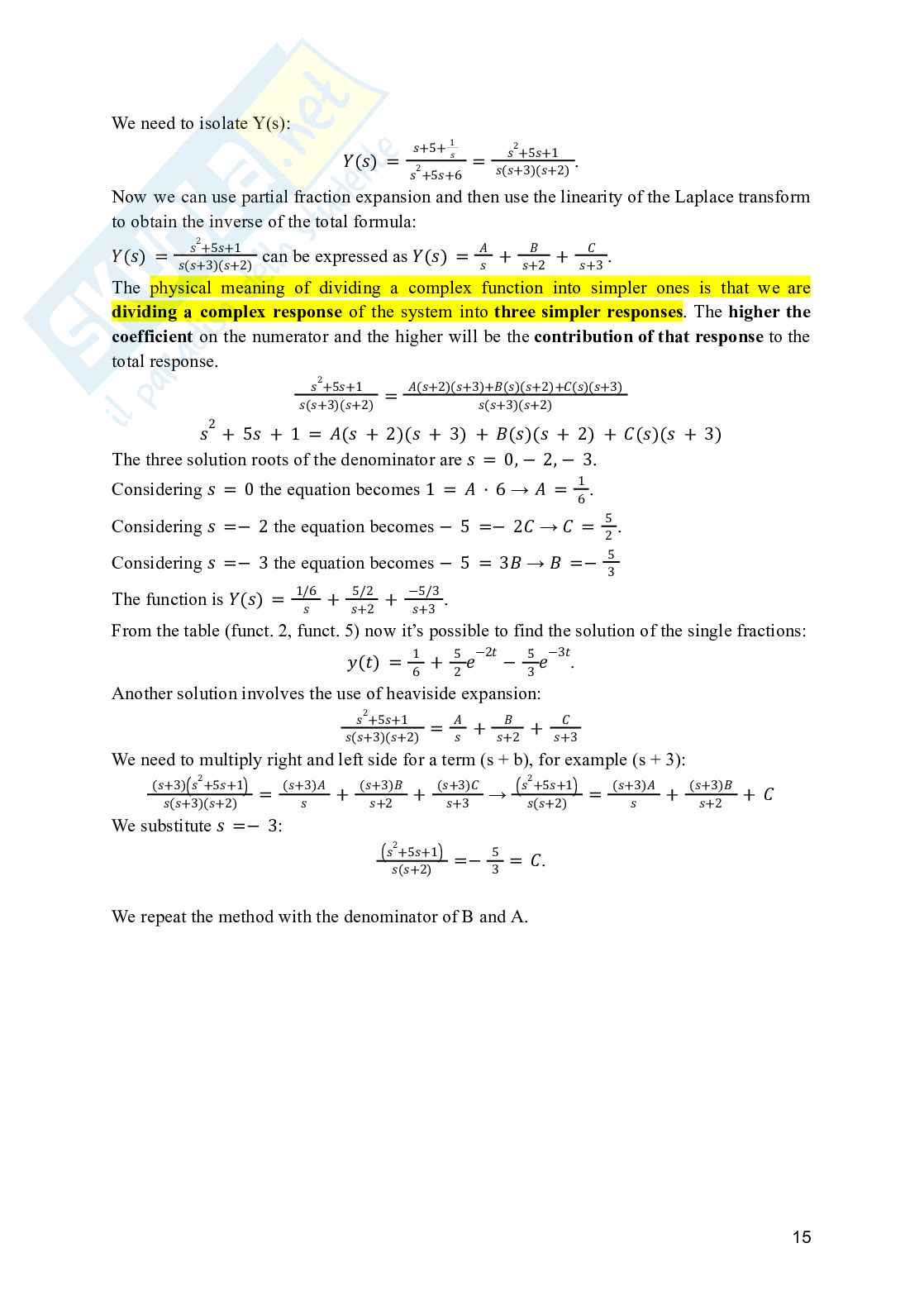 Process Dynamics and Control - Appunti ed esempi Pag. 16