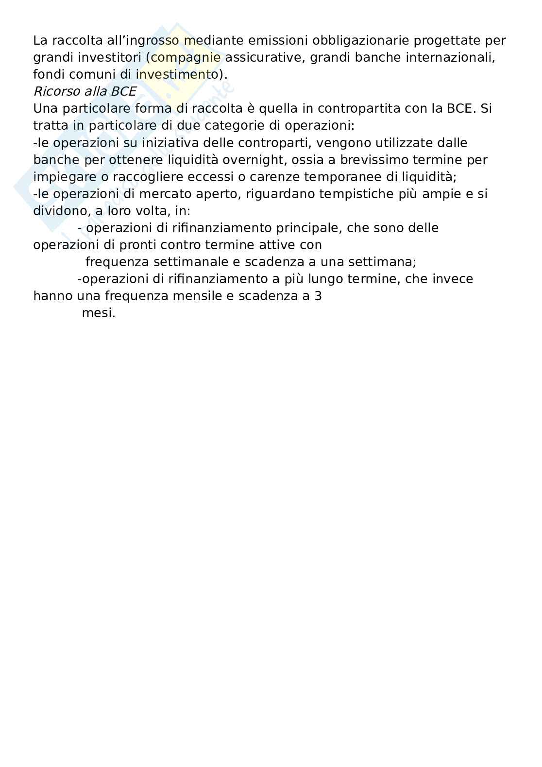 Raccolta bancaria  Pag. 6