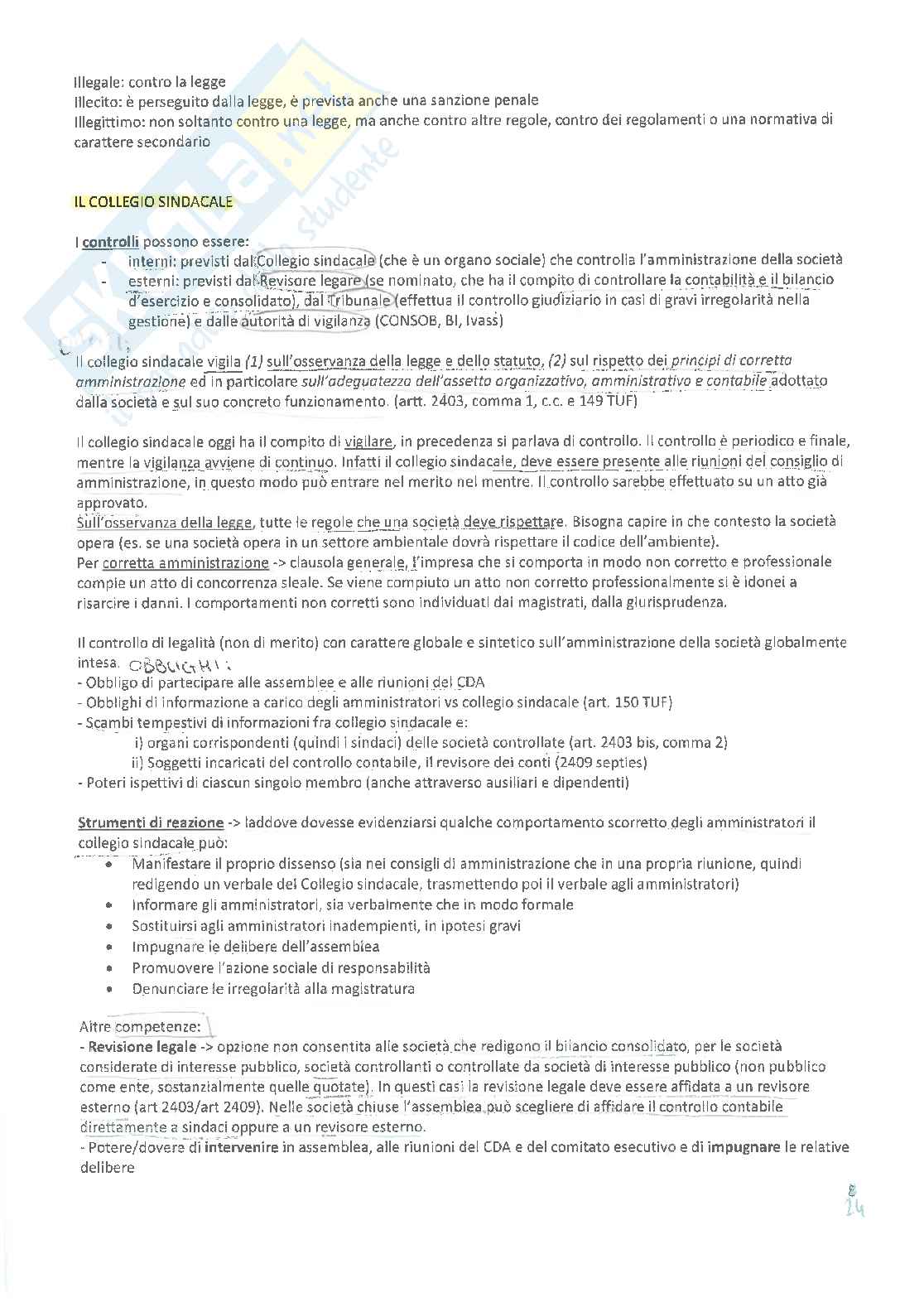 Appunti di Diritto commerciale Pag. 56