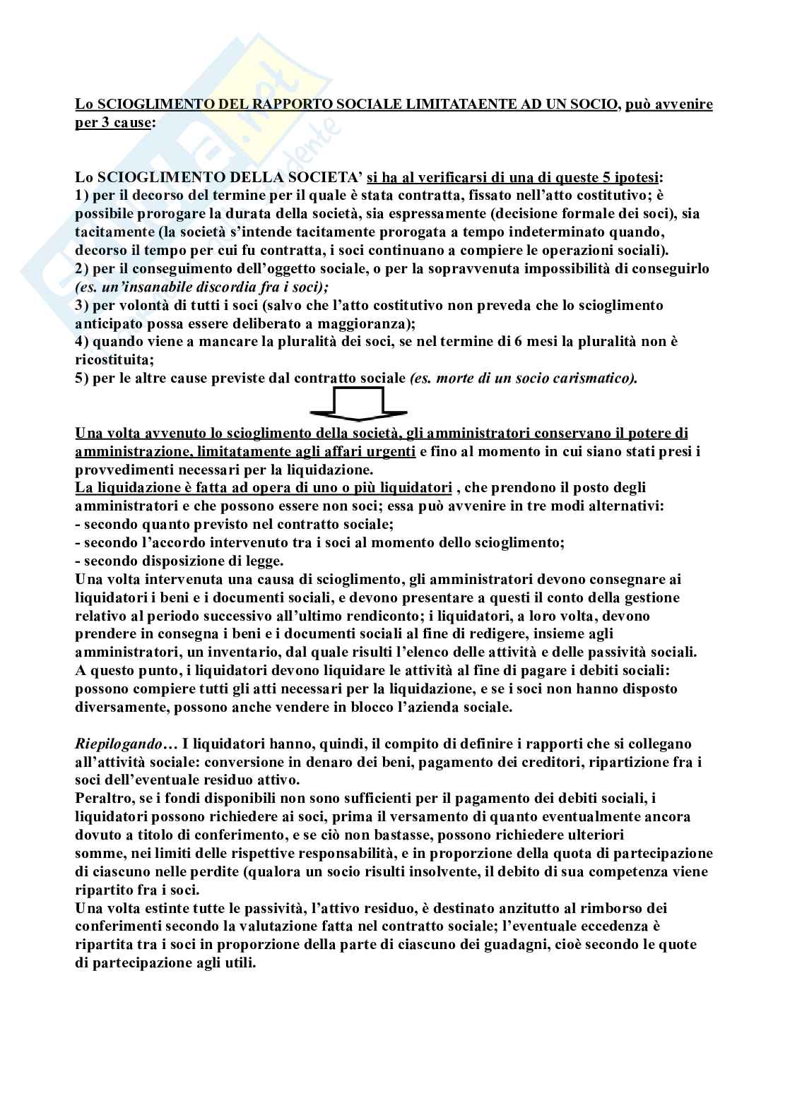 Appunti per esame Diritto commerciale Pag. 16