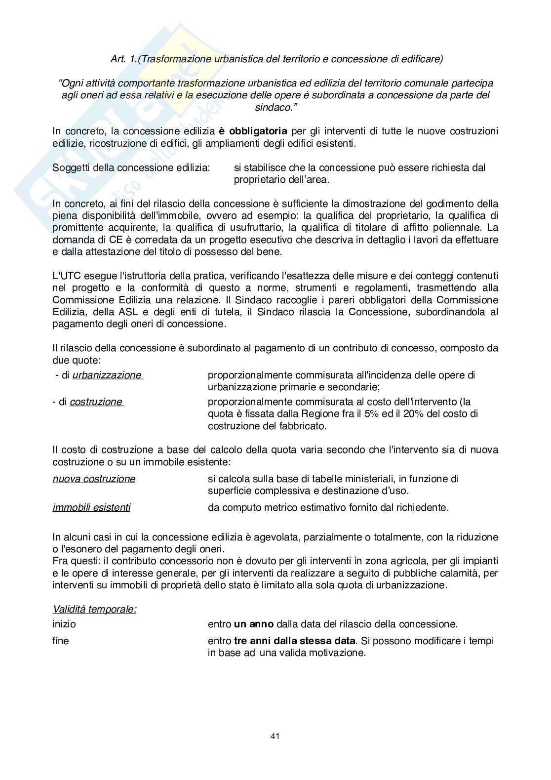 Riassunto esame Tecnica urbanistica, Prof. Cutini Valerio, libro consigliato Dispense per Tecnica Urbanistica, Alessio Ceccarelli Pag. 41