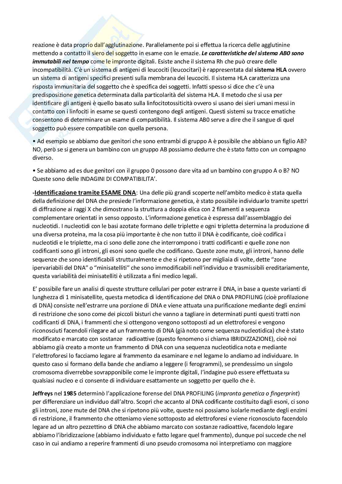 Medicina legale Pag. 16