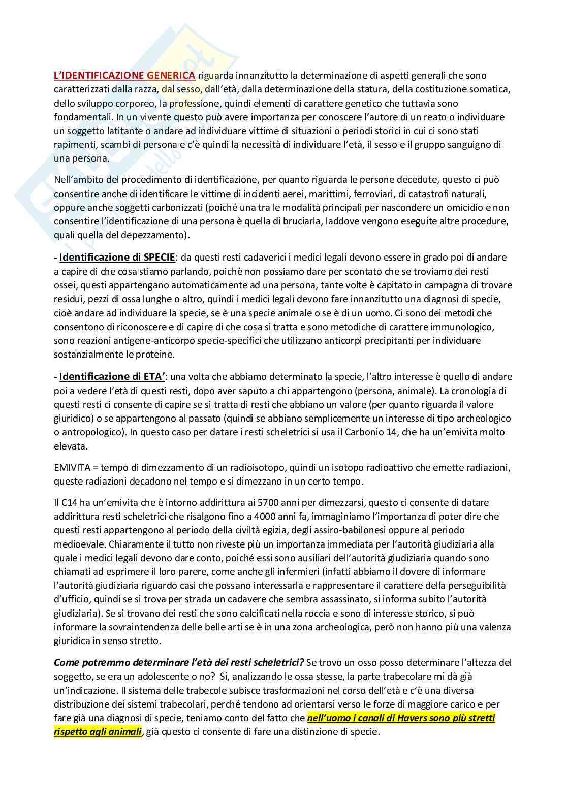 Medicina legale Pag. 2