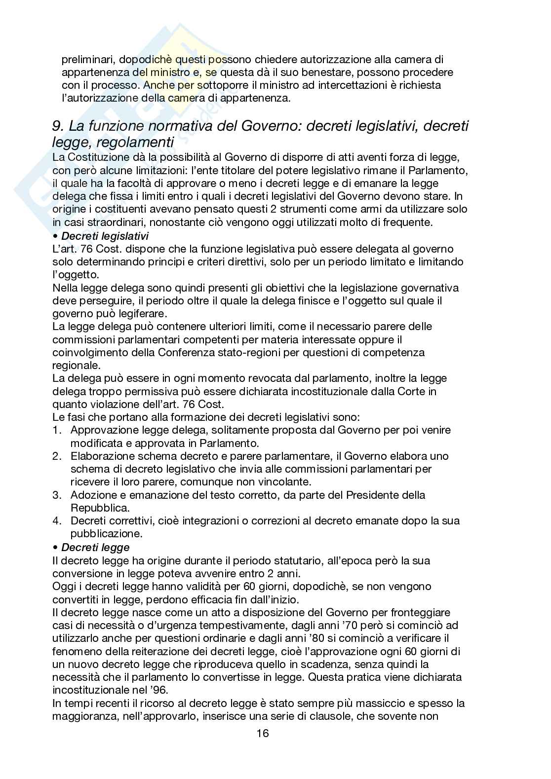 Riassunto esame Diritto pubblico dell'economia, Prof. Camerlengo Quirino, libro consigliato Lezioni di diritto costituzionale vivente , Quirino Camerlengo, Federico Furlan Pag. 16