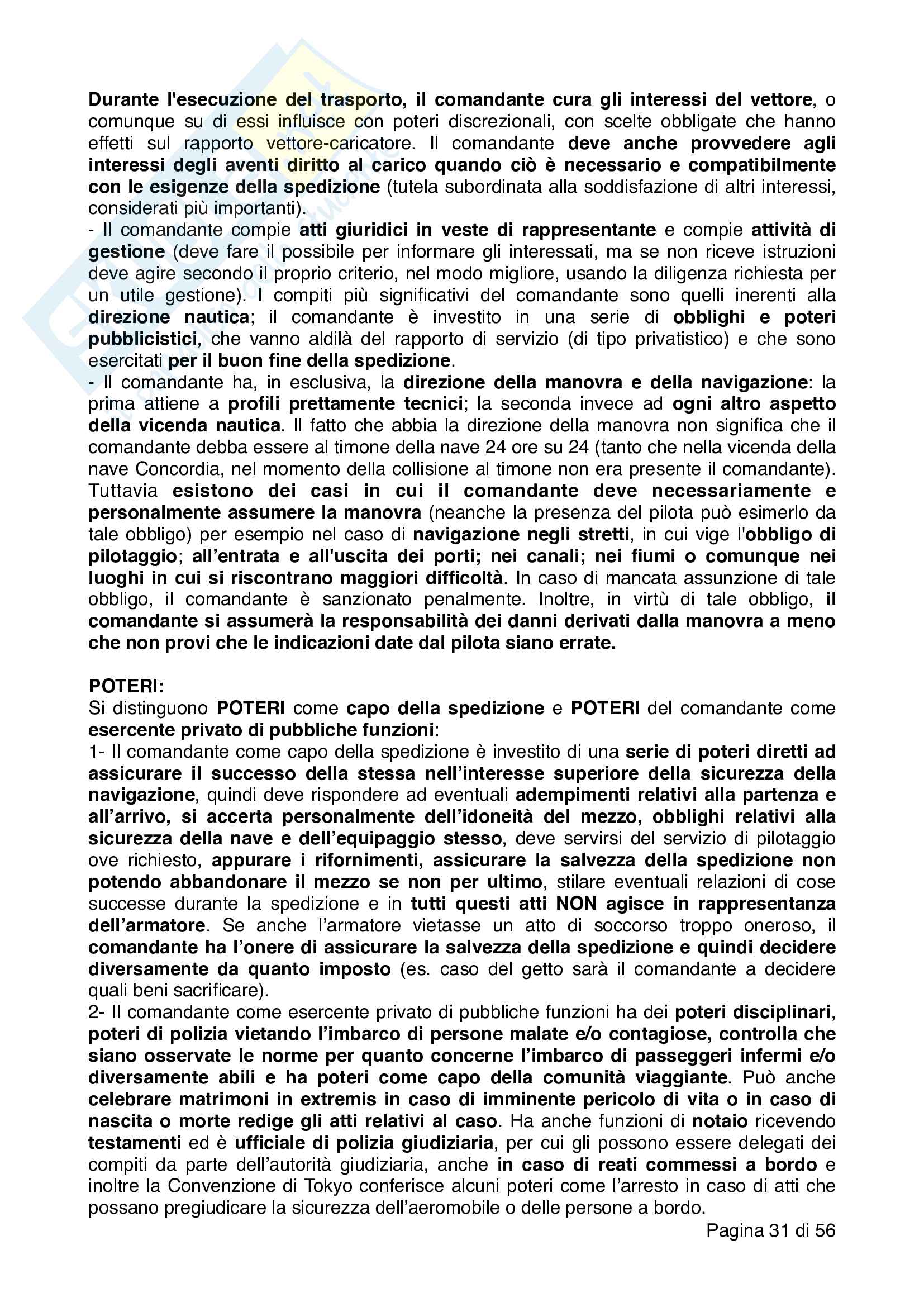 Diritto della navigazione Pag. 31