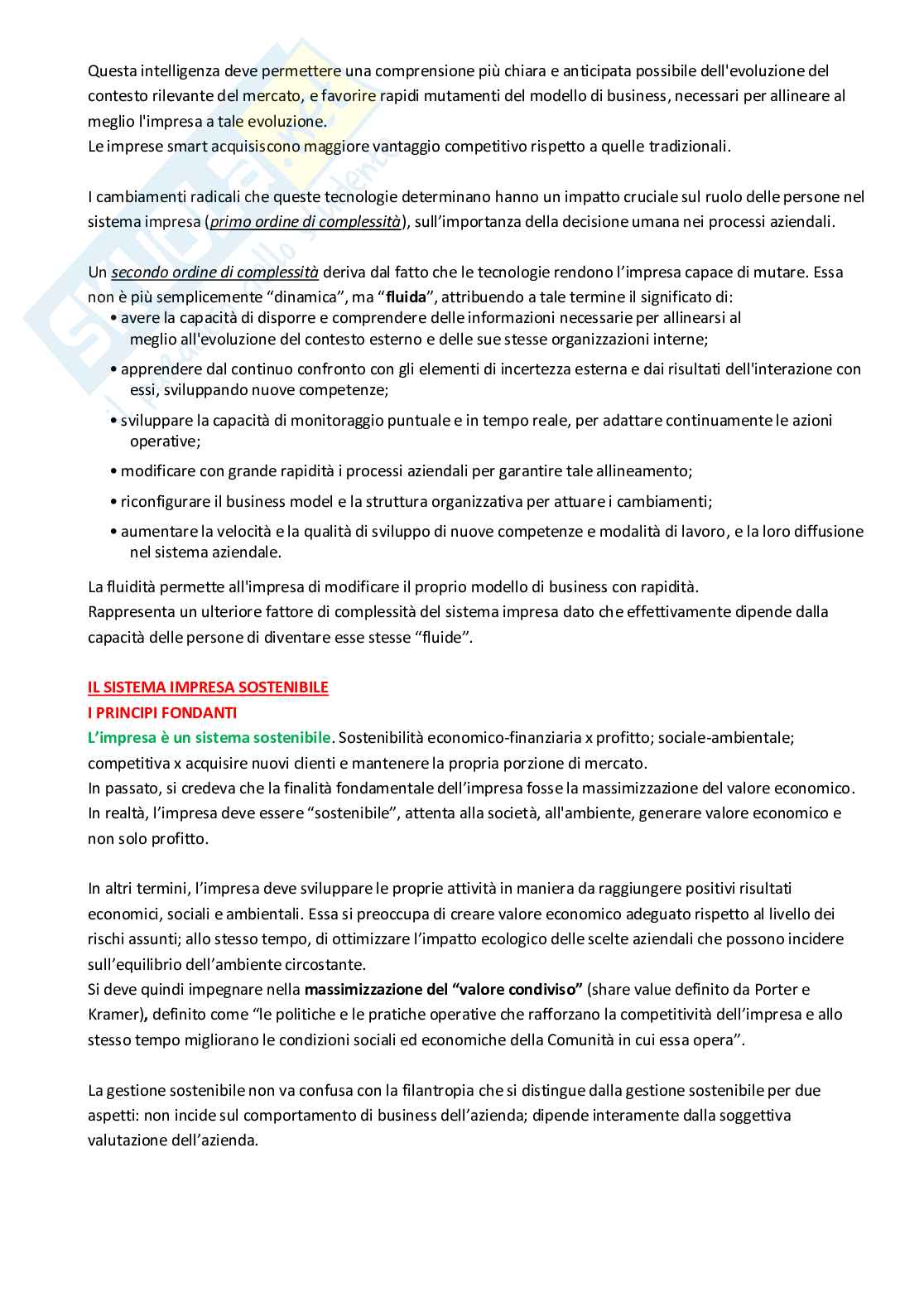 Appunti Economia e gestione delle imprese Pag. 2