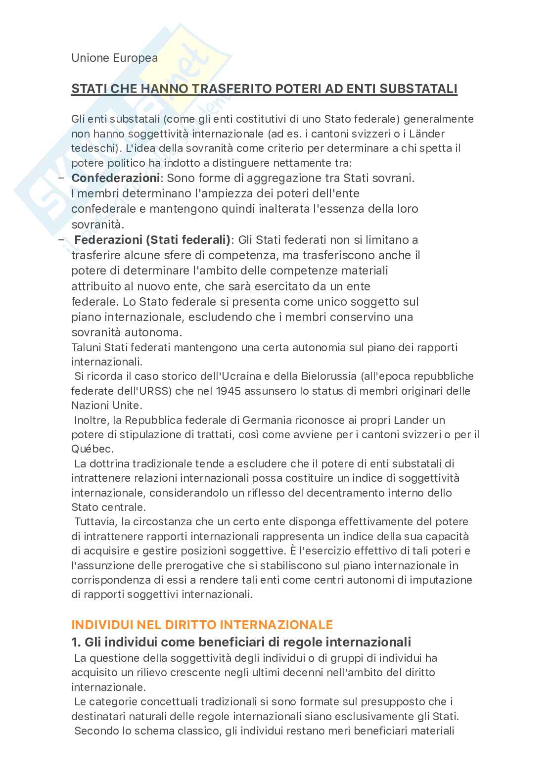 Diritto internazionale  Pag. 11
