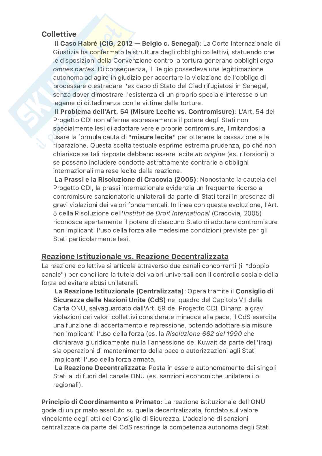Diritto internazionale  Pag. 46