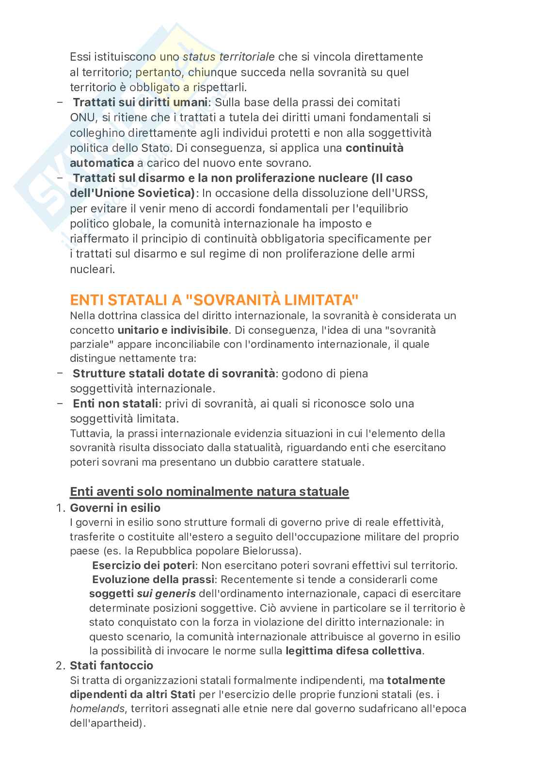 Diritto internazionale  Pag. 6
