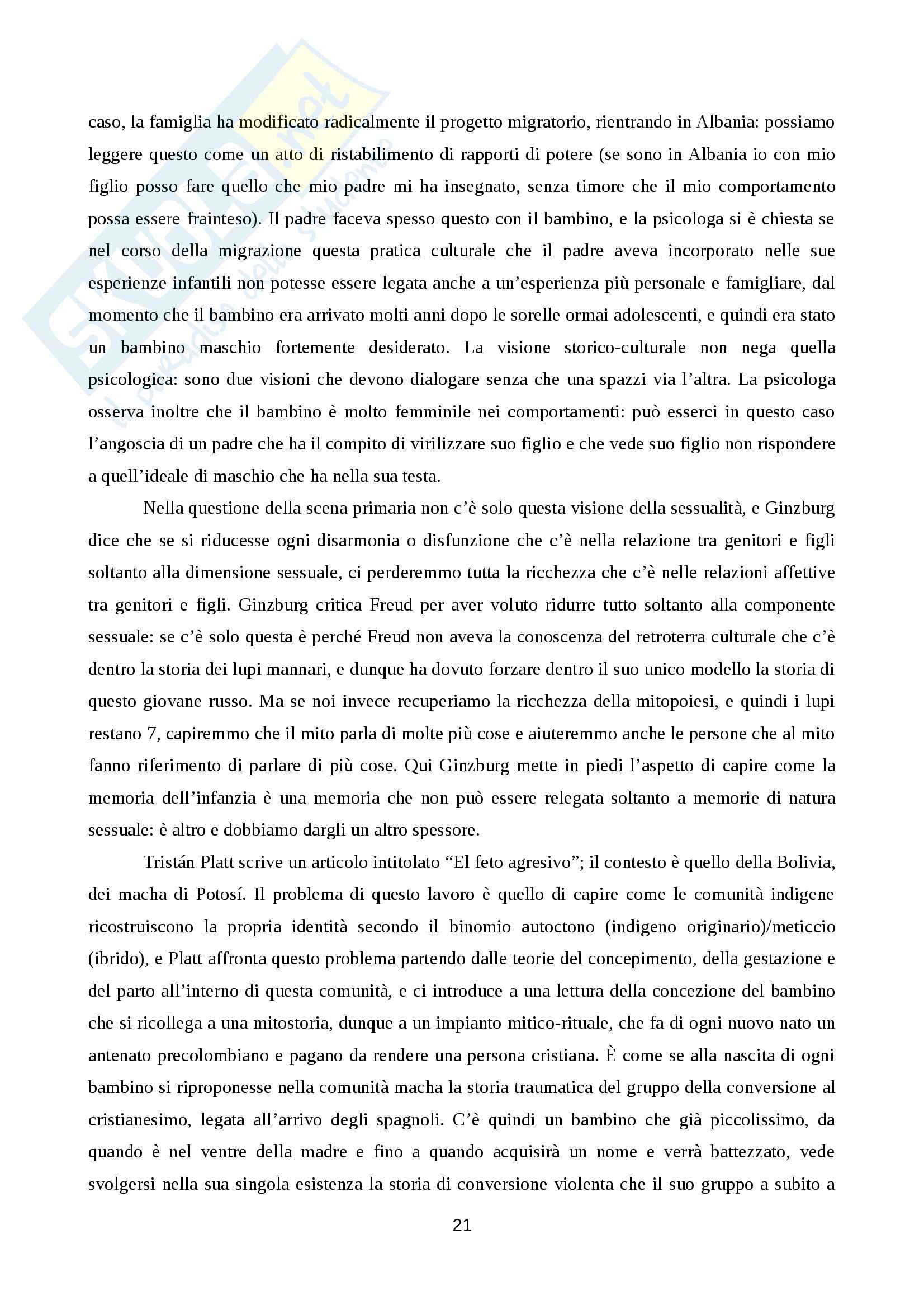 Appunti antropologia infanzia Pag. 21