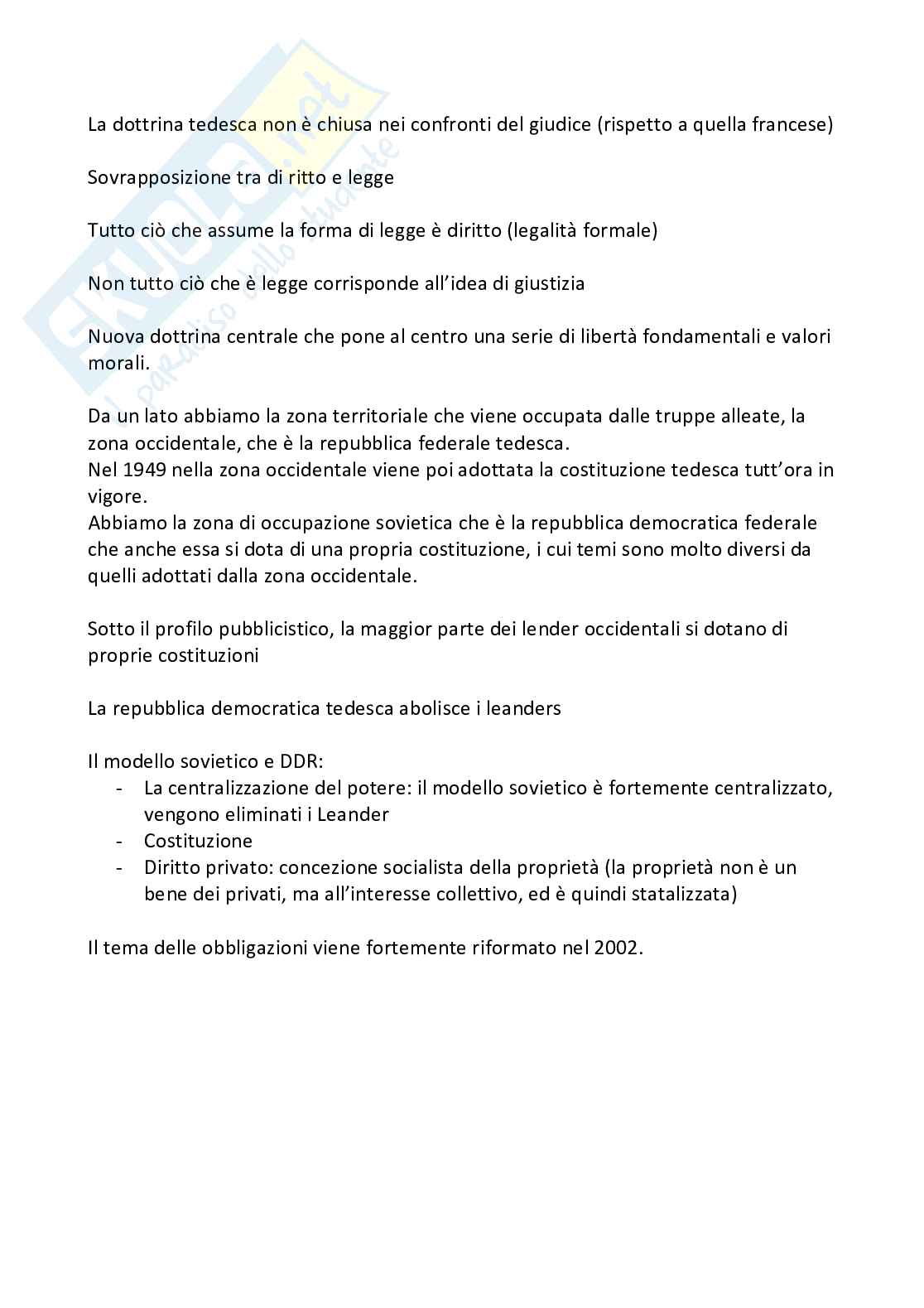 Diritto privato comparato - sistemi giuridici Pag. 16