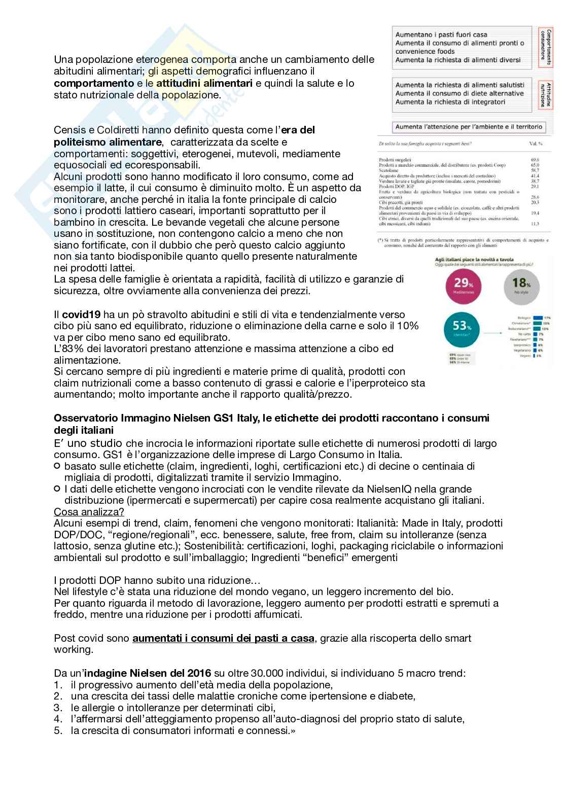 Appunti di Alimentazione e promozione della salute  Pag. 2