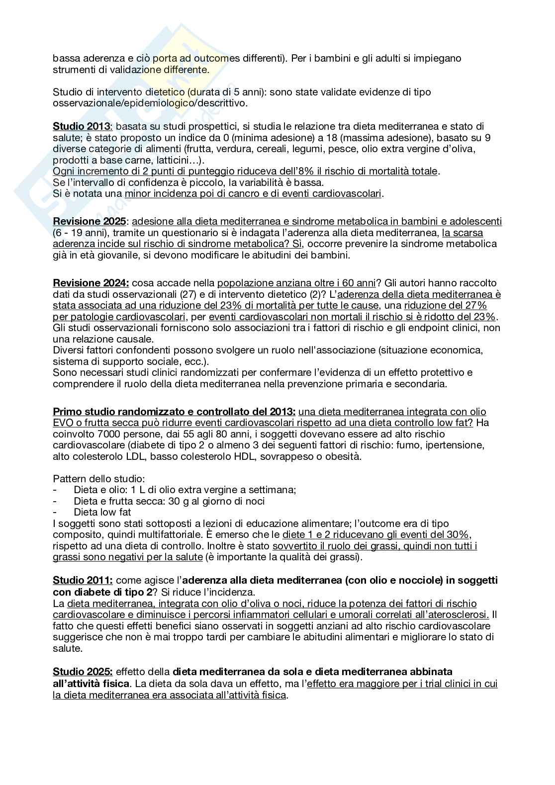 Appunti di Alimentazione e promozione della salute  Pag. 71