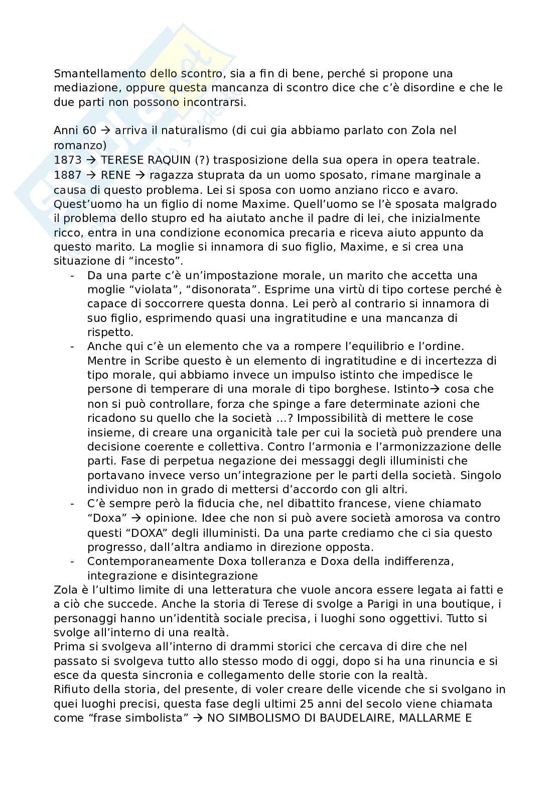 Letteratura francese 1 - Appunti completi del corso Pag. 66