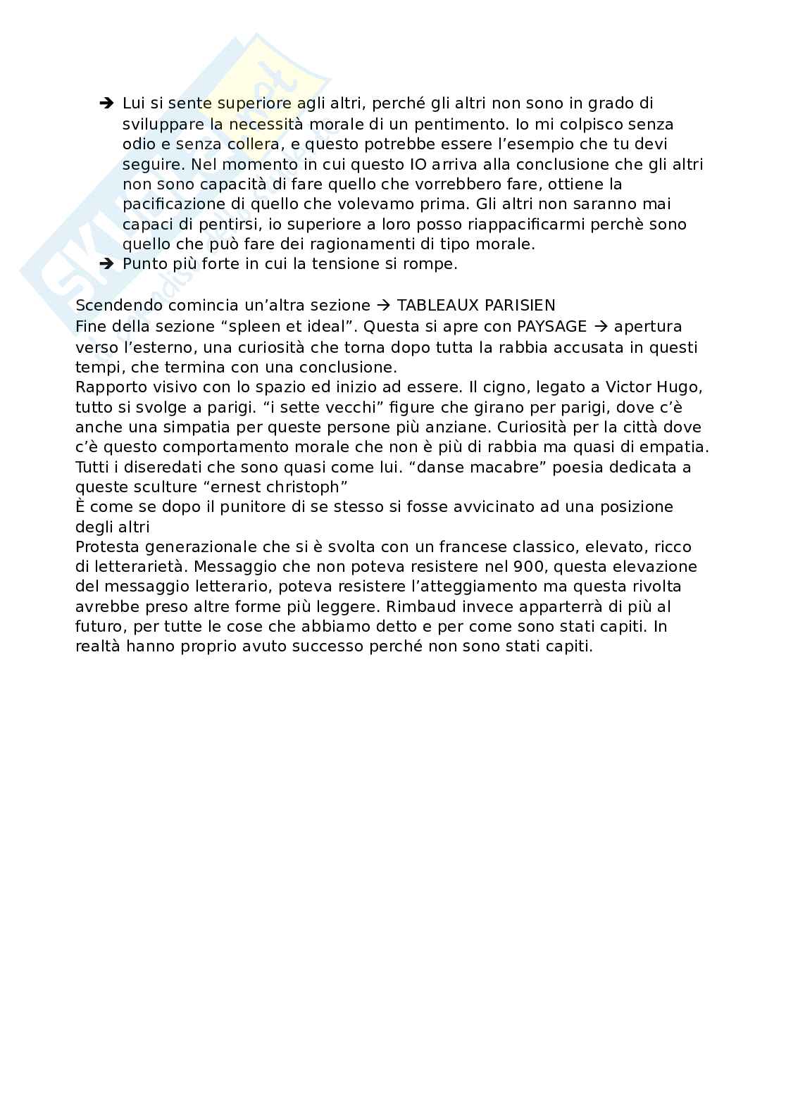 Letteratura francese 1 - Appunti completi del corso Pag. 91
