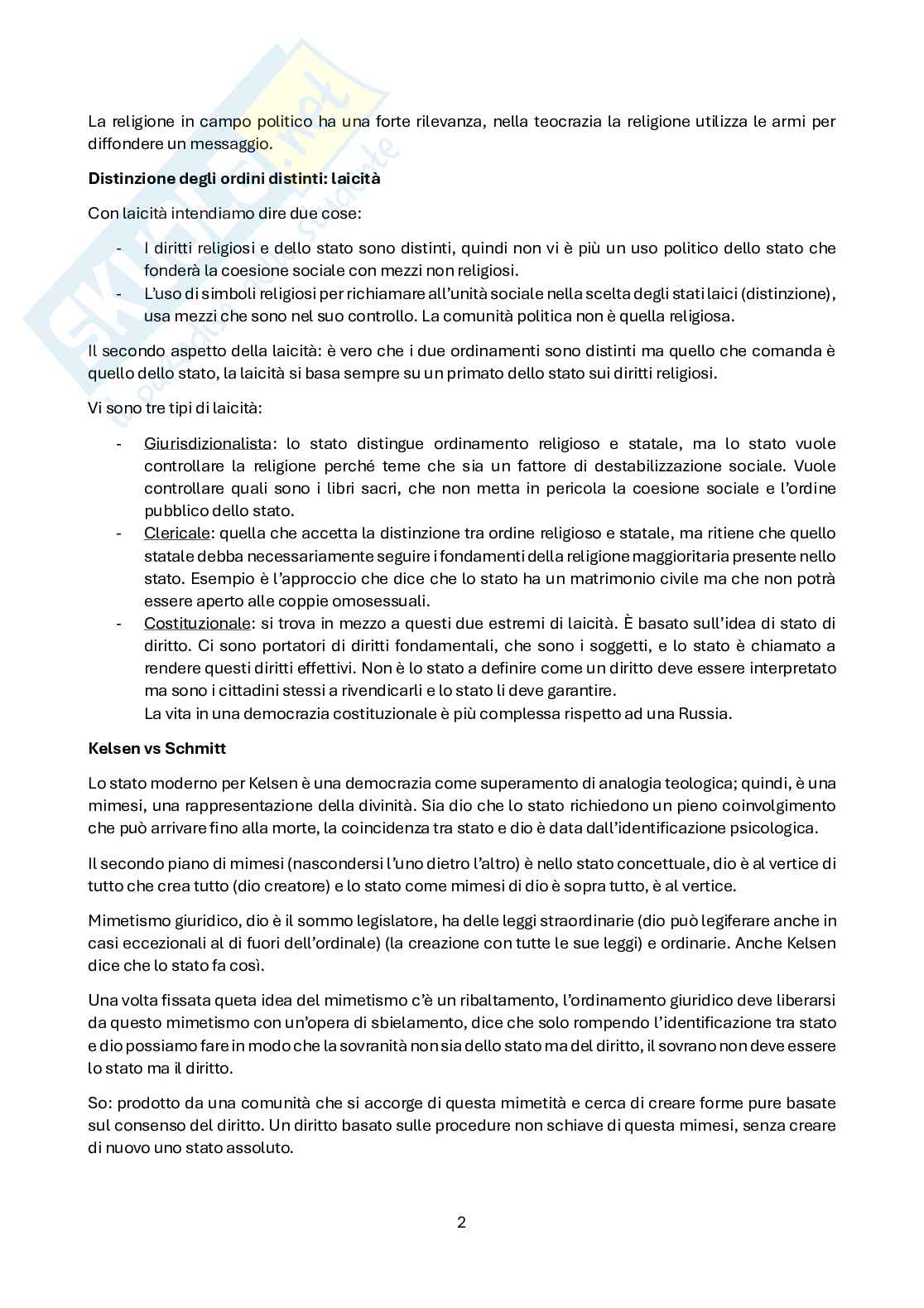 Appunti di Diritto canonico Pag. 2