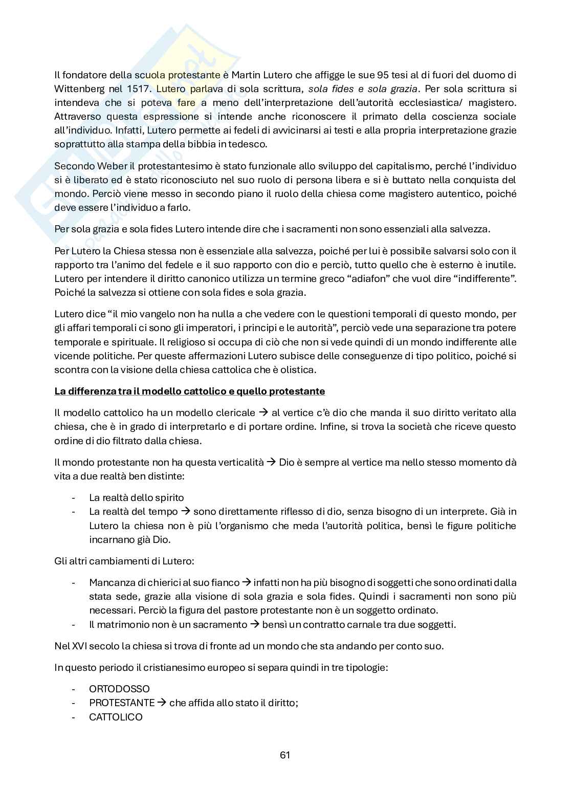 Appunti di Diritto canonico Pag. 61