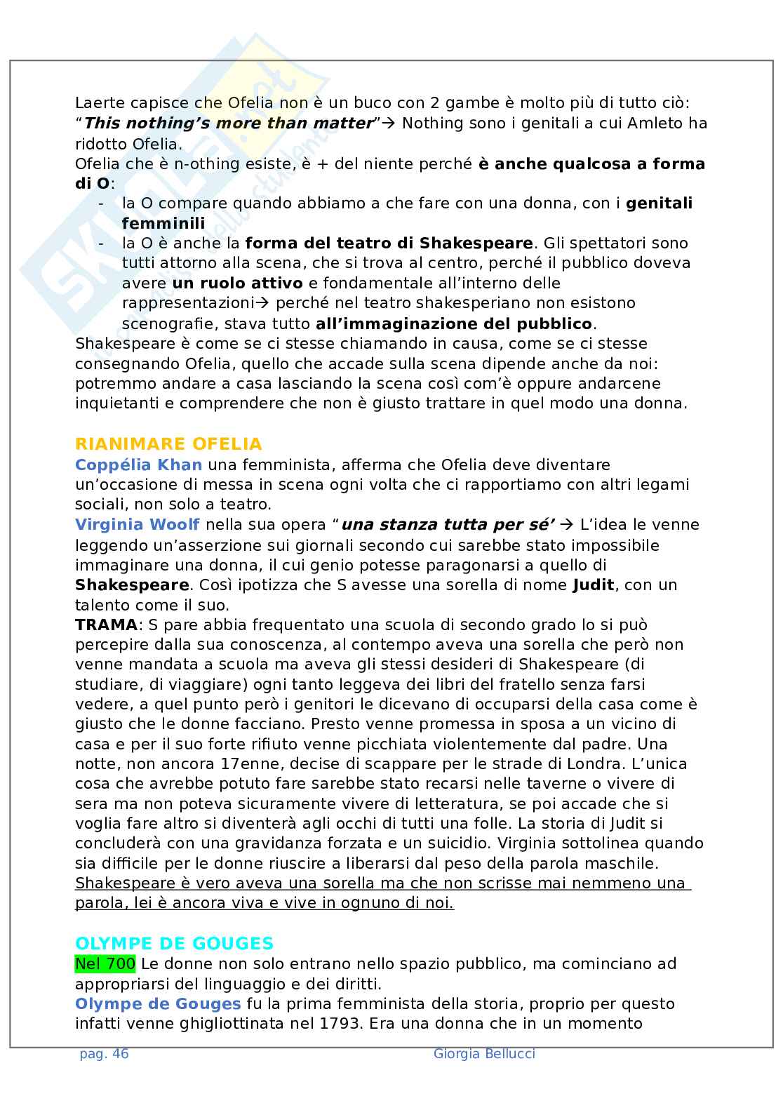 Antropologia filosofica - Appunti precisi di ogni lezione Pag. 46