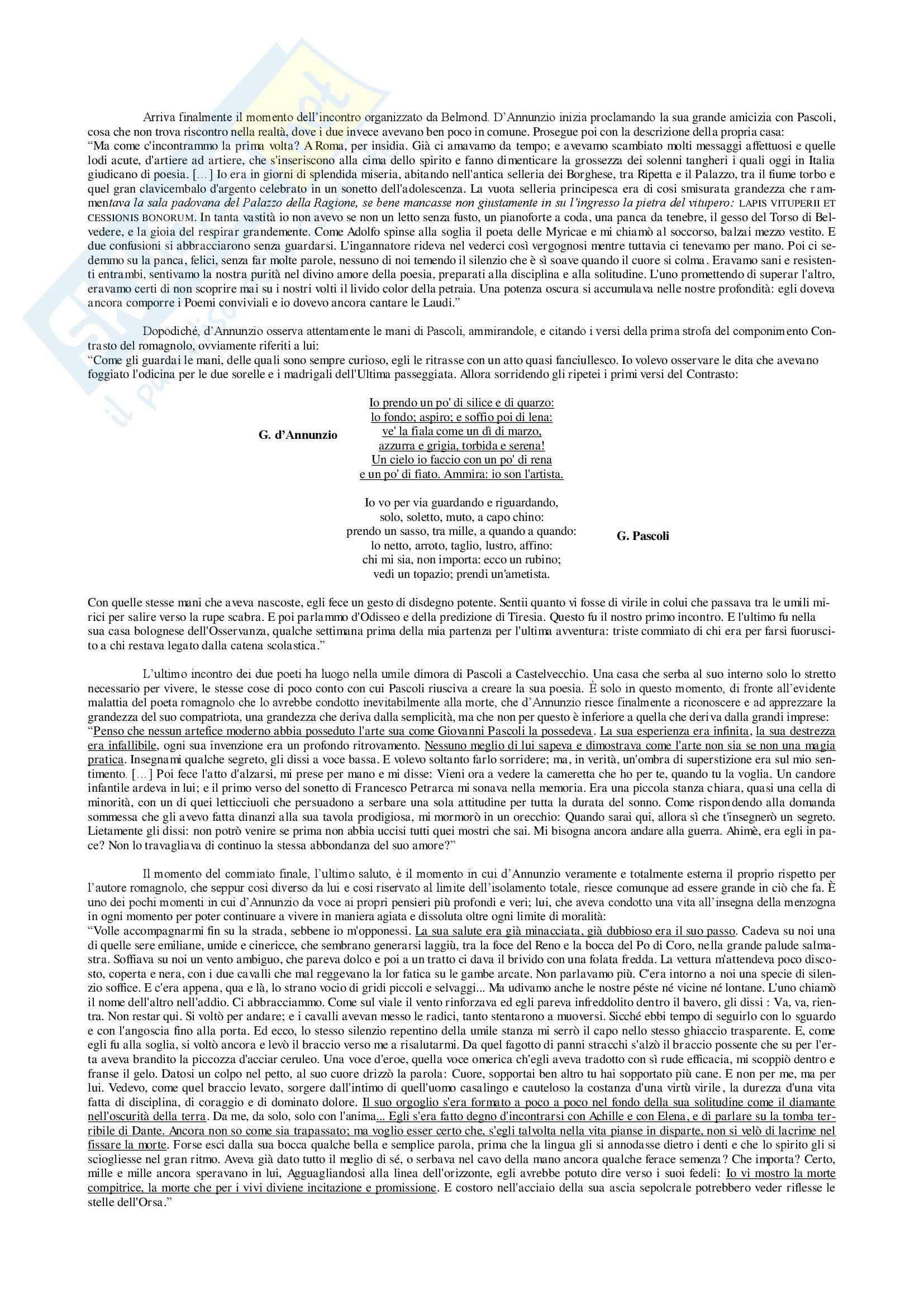Tendenze superomistiche, Letteratura italiana Pag. 6