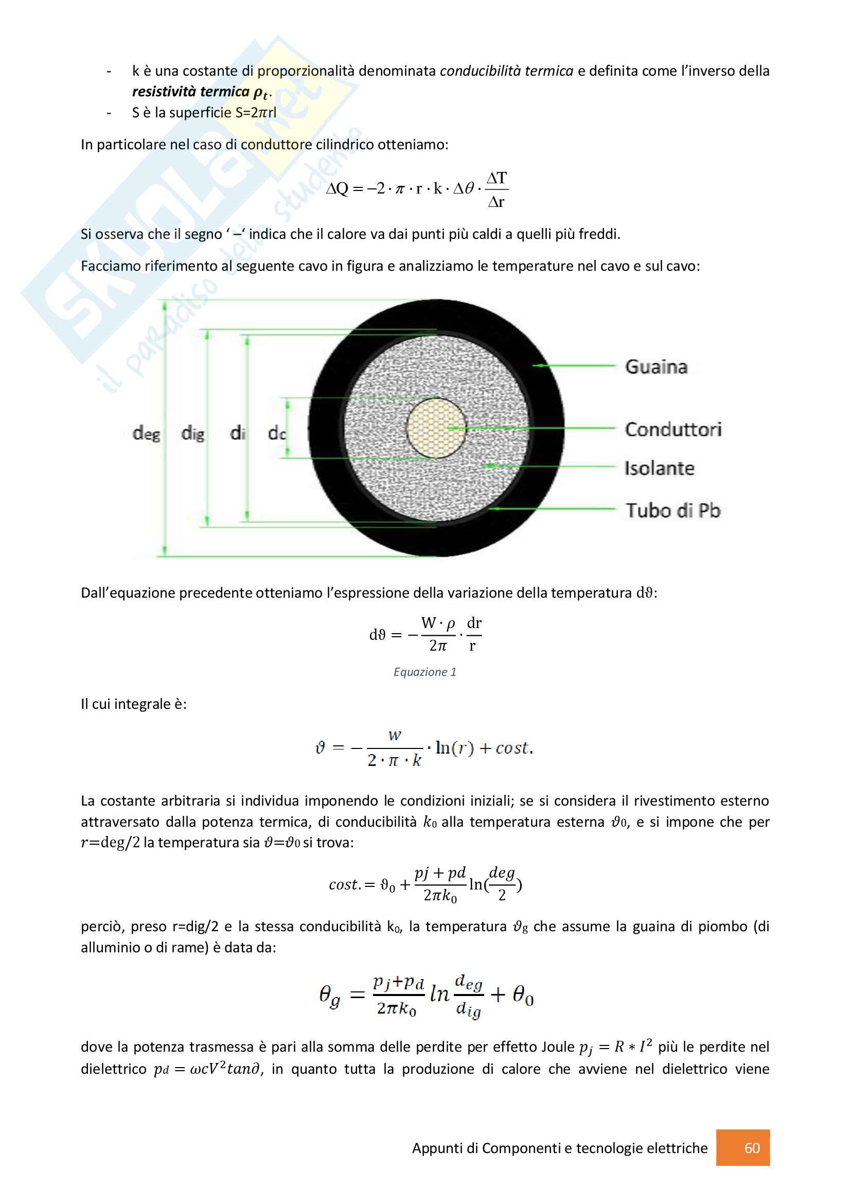 Componenti e Tecnologie Elettriche Pag. 61