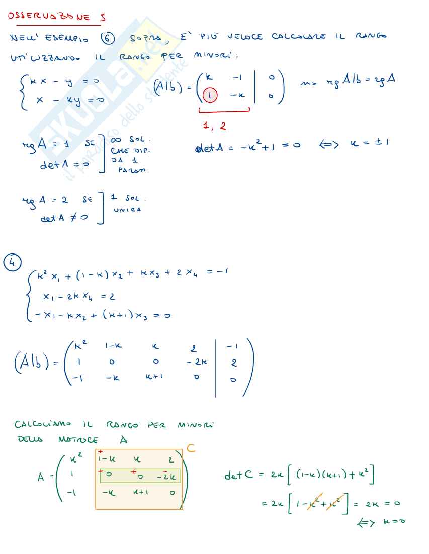 Appunti Algebra lineare e geometria Pag. 6