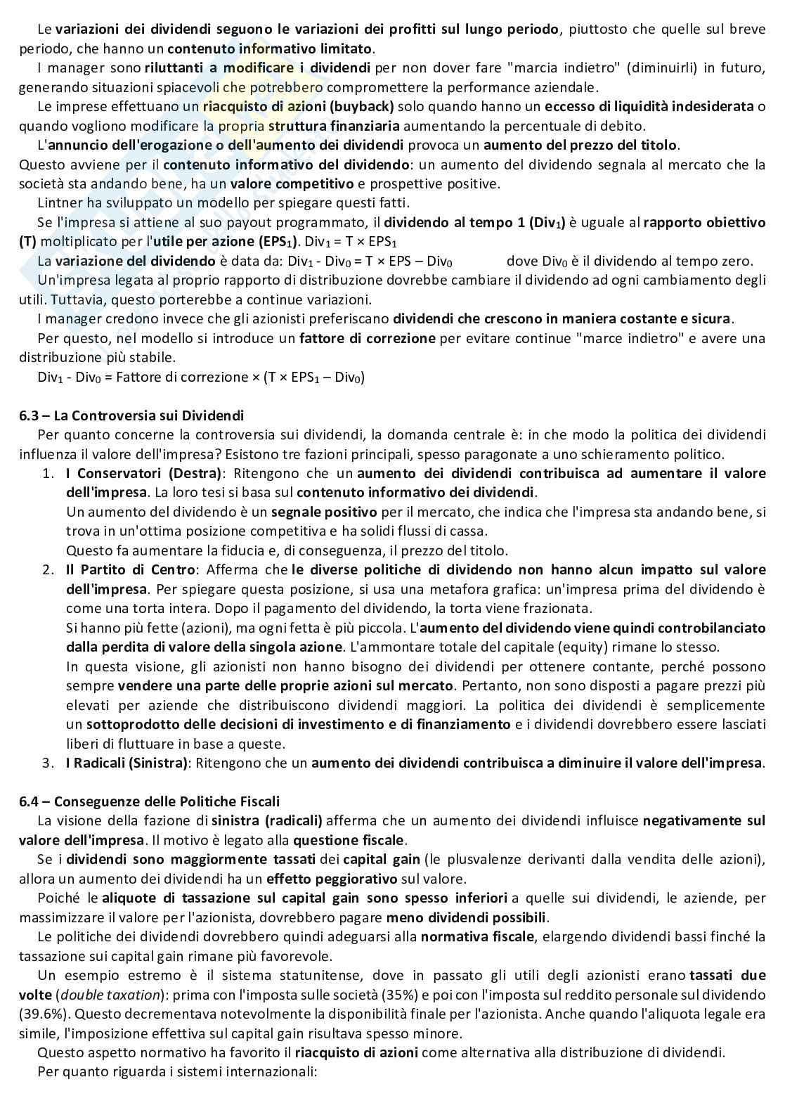 Economia degli intermediari finanziari Pag. 11