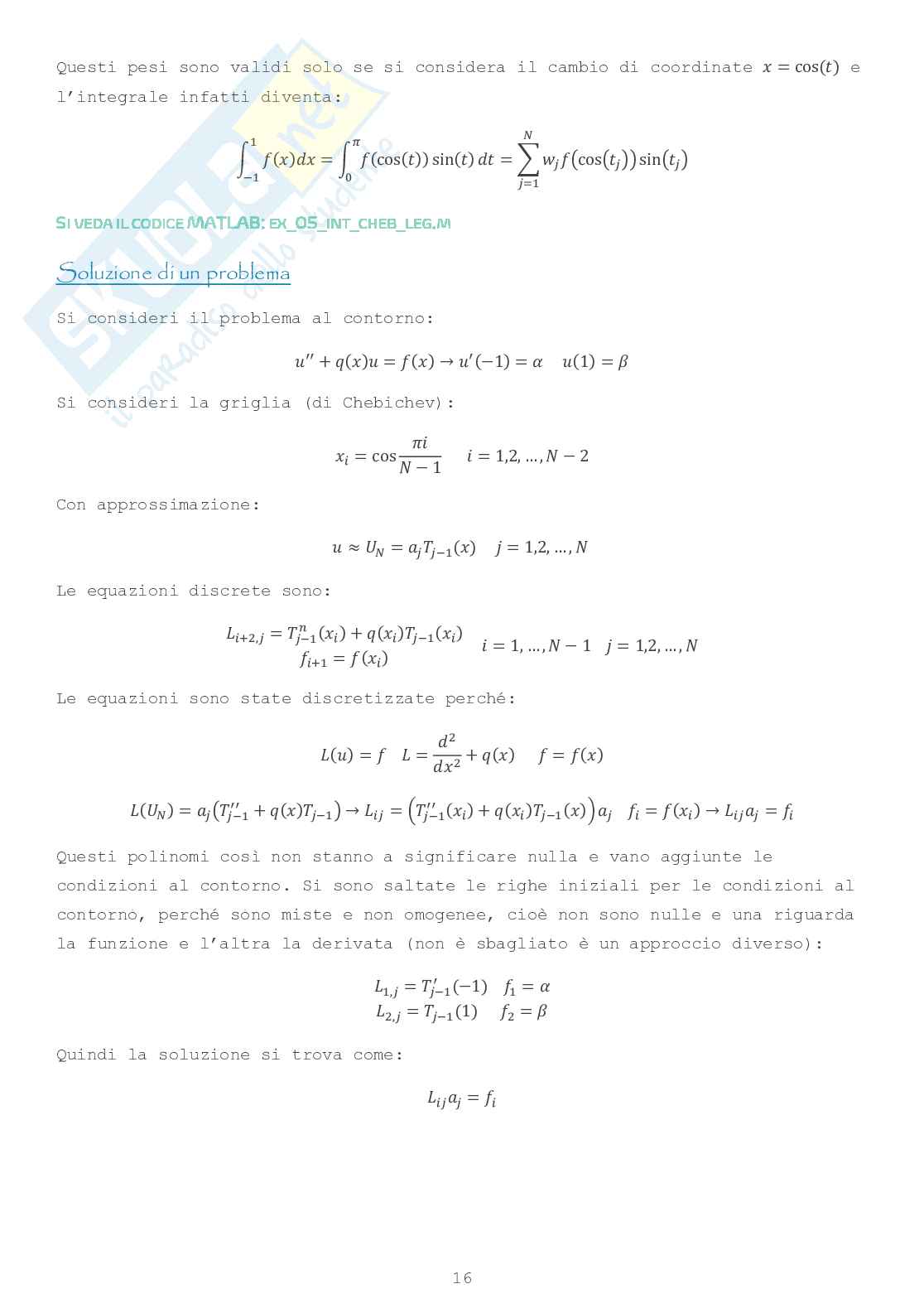 Metodi numerici per l'ingegneria civile M Pag. 16