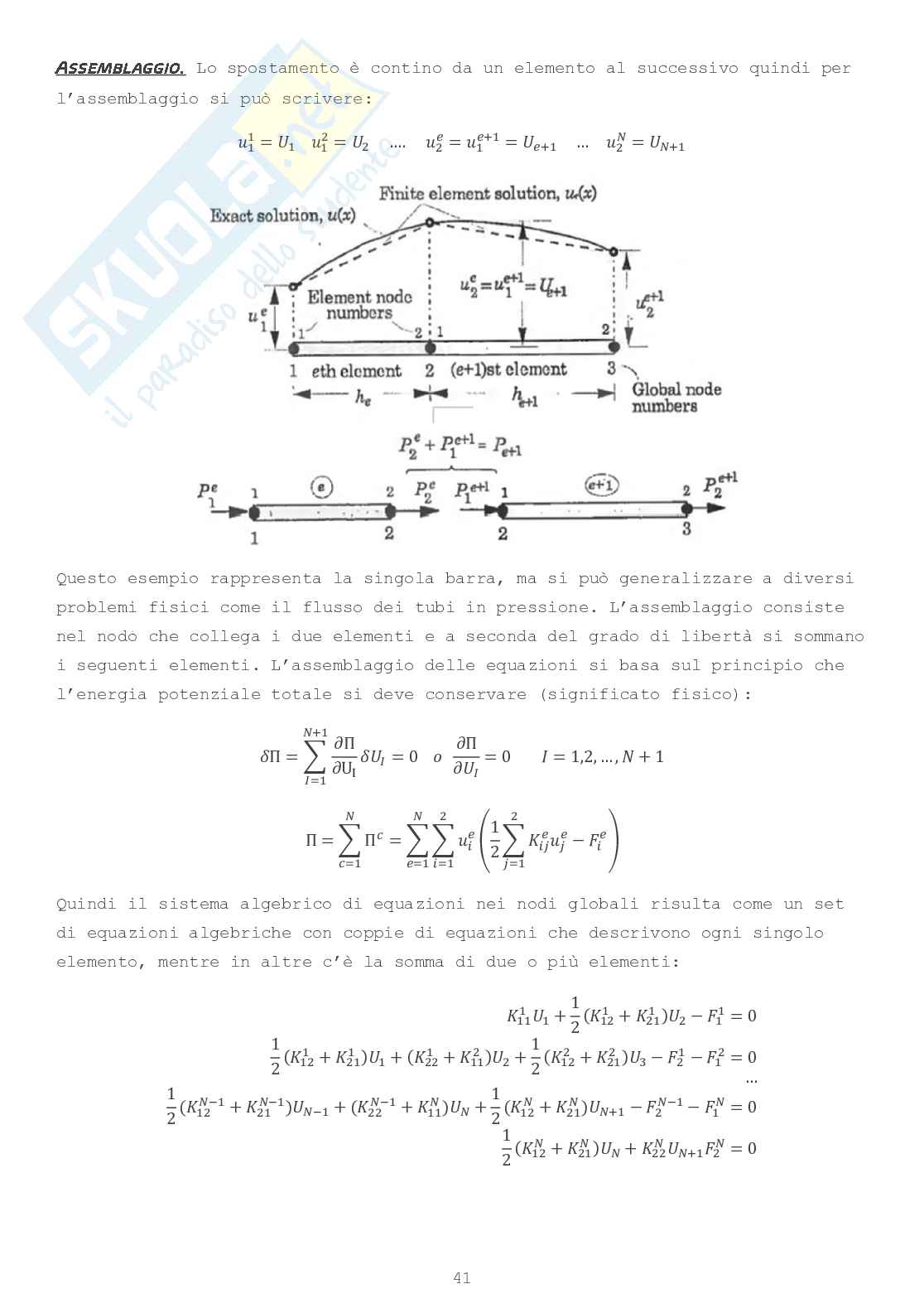 Metodi numerici per l'ingegneria civile M Pag. 41
