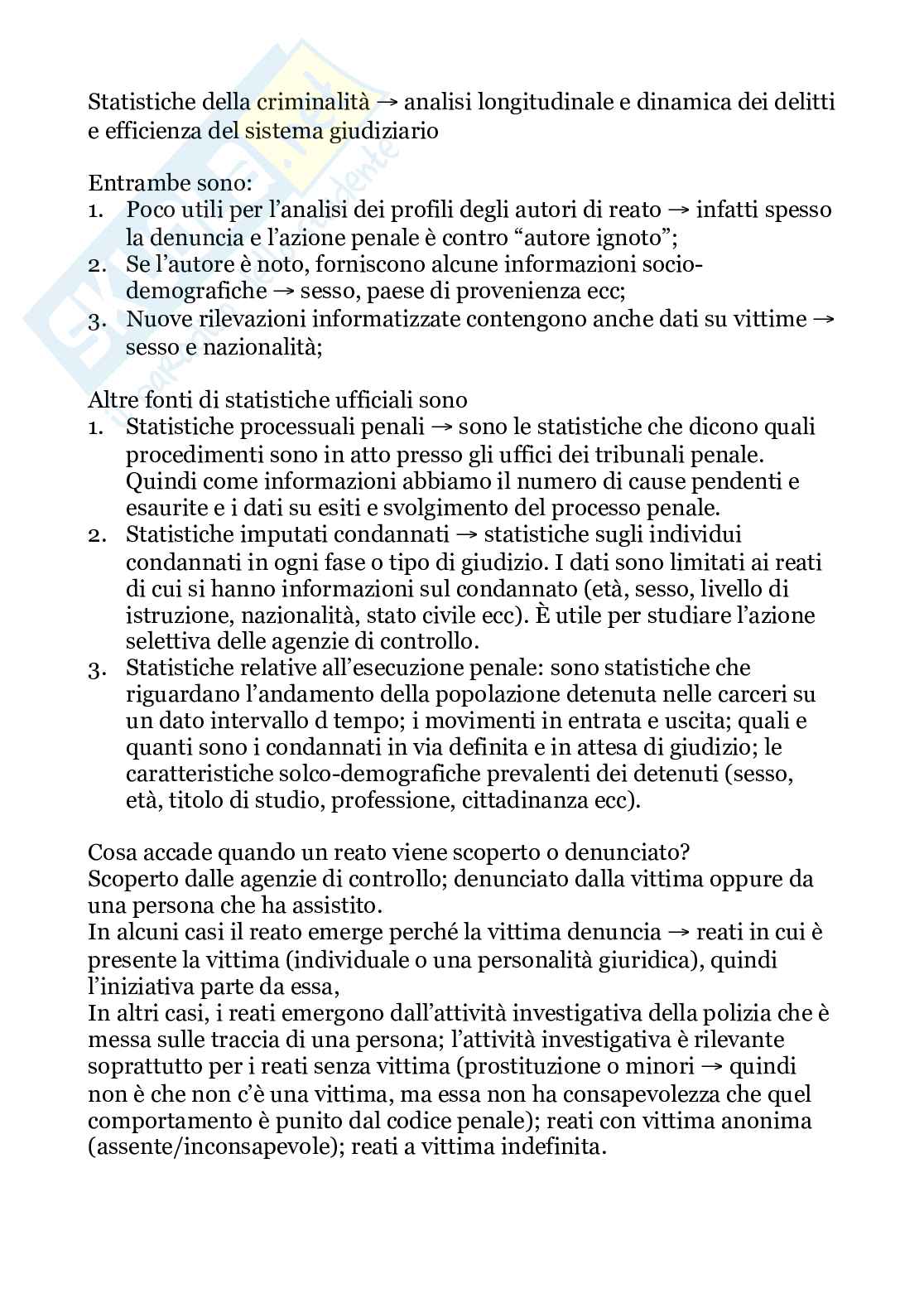 Appunti di Sociologia della devianza Pag. 21