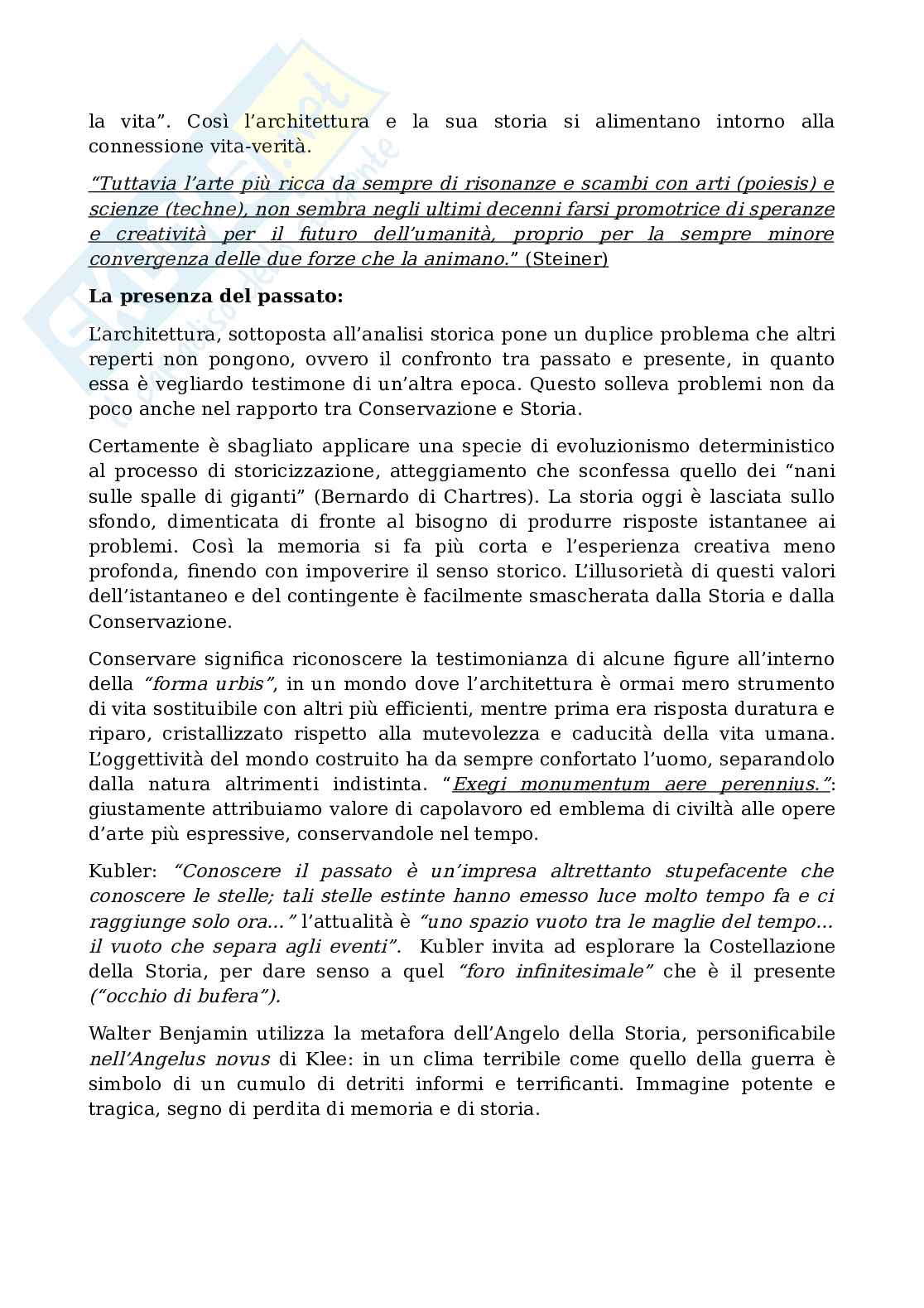 Riassunto esame prof. Crippa, libro consigliato "Avvicinamento alla Storia dell'Architettura" di M.A. Crippa Pag. 2