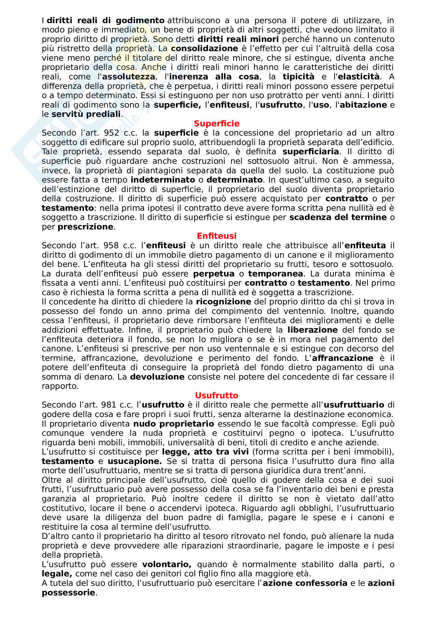 Diritto privato,  riassunto Pag. 16