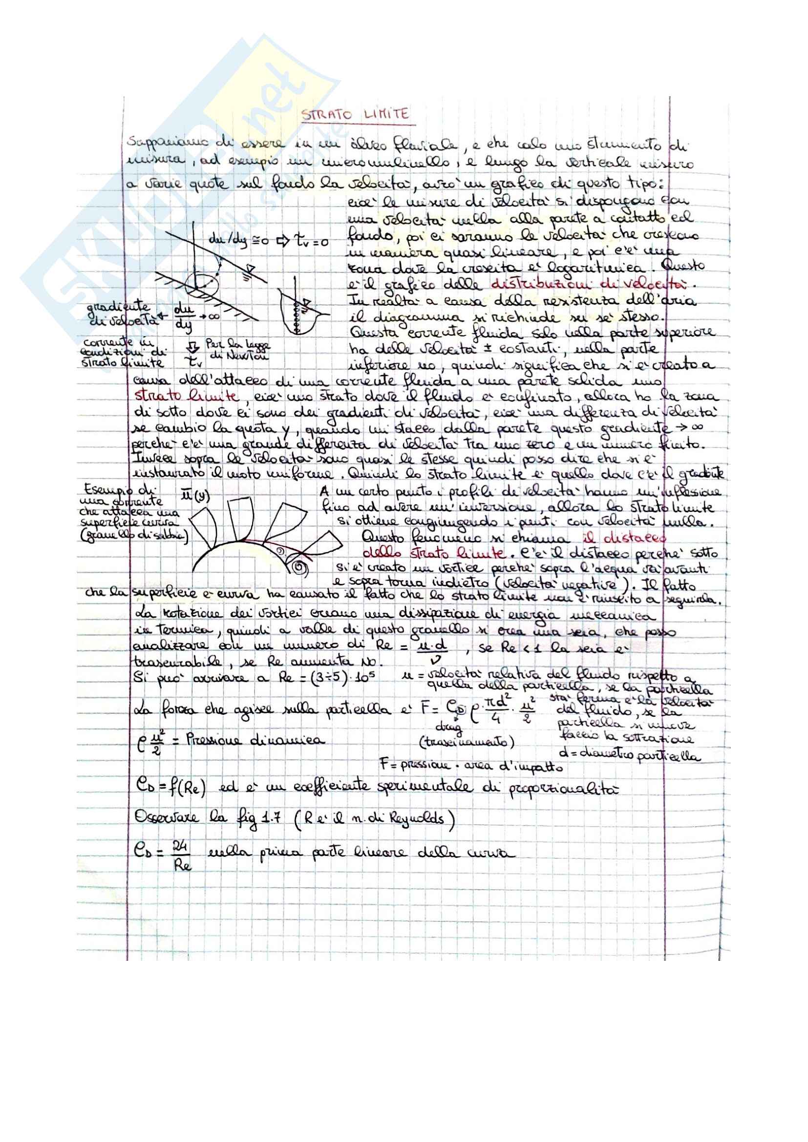 Appunti Dinamica Fluviale Pag. 6