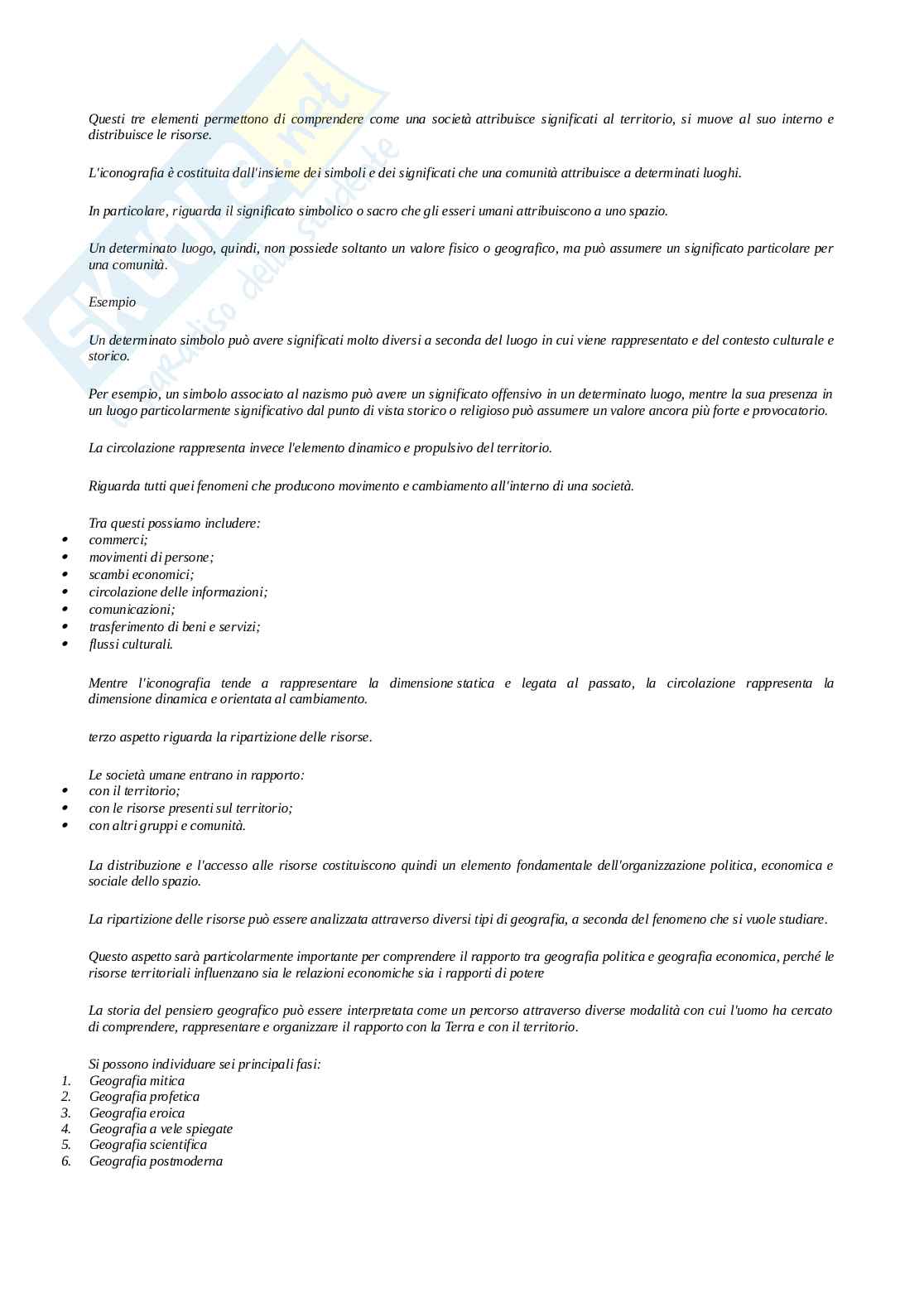 Geografia politica e economica  Pag. 2
