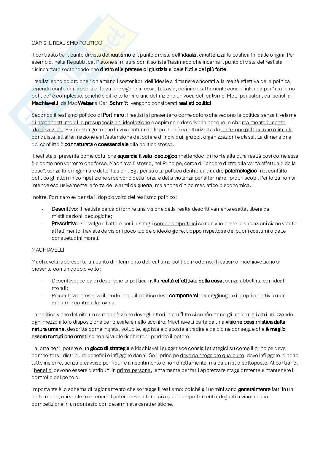 Riassunto esame Istituzioni di filosofia politica, Prof. Ingianni Angela, libro consigliato Introduzione alla filosofia politica, Petrucciani Pag. 1