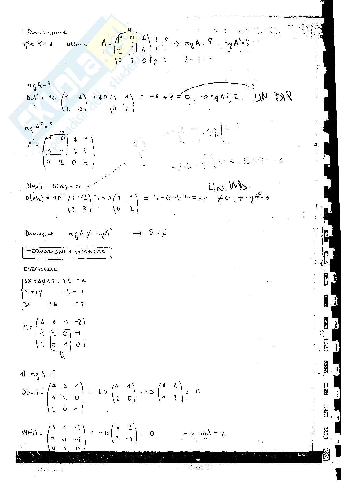 Geometria e Algebra - Appunti ed esami svolti Geometria e Algebra Pag. 36